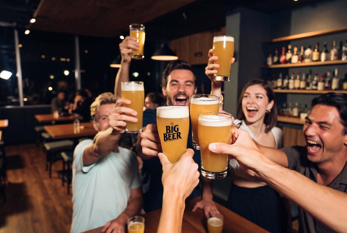 big beer party